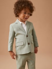 Sage Green Blazer (3mths-9yrs) - Image 1 of 7
