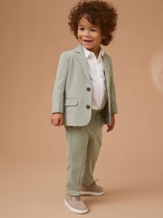 Sage Green Blazer (3mths-9yrs) - Image 2 of 7