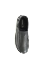 Pavers Natural Pavers Wide Fit Leather Slip On Black Shoes - Image 4 of 5