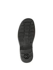 Pavers Natural Pavers Wide Fit Leather Slip On Black Shoes - Image 5 of 5