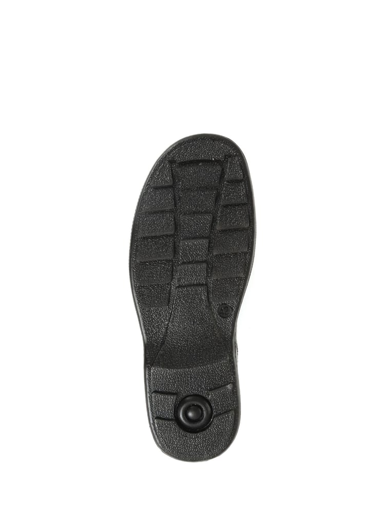 Pavers Natural Pavers Wide Fit Leather Slip On Black Shoes - Image 5 of 5