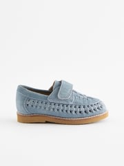 Blue Woven Loafers - Image 2 of 5
