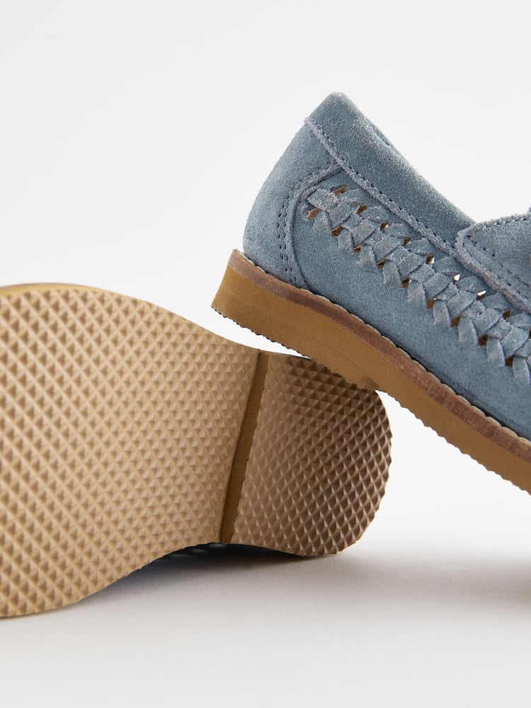 Blue Woven Loafers - Image 5 of 5 Blue Woven Loafers - Image 5 of 5