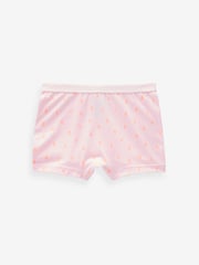 Pink/Orange Short Briefs 5 Pack (2-16yrs) - Image 4 of 8