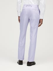Lilac Purple Slim Fit Motionflex Stretch Suit Trousers - Image 2 of 8