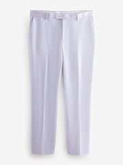 Lilac Purple Slim Fit Motionflex Stretch Suit Trousers - Image 5 of 8