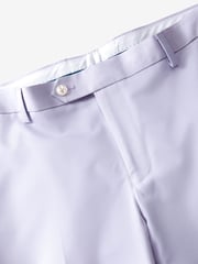 Lilac Purple Slim Fit Motionflex Stretch Suit Trousers - Image 6 of 8