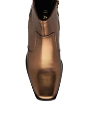 Ravel Brown Leather Heeled Ankle Boots - Image 4 of 4