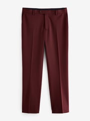 Brick Red Slim Fit Motionflex Stretch Suit Trousers - Image 5 of 8