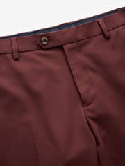 Brick Red Slim Fit Motionflex Stretch Suit Trousers - Image 6 of 8