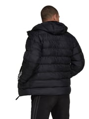 adidas Terrex Black Itavic 3-Stripes Midweight Hooded Jacket - Image 2 of 10