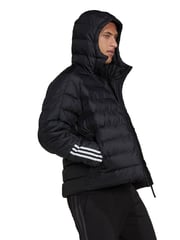 adidas Terrex Black Itavic 3-Stripes Midweight Hooded Jacket - Image 5 of 10