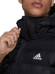 adidas Terrex Black Itavic 3-Stripes Midweight Hooded Jacket - Image 6 of 10