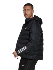adidas Terrex Black Itavic 3-Stripes Midweight Hooded Jacket - Image 9 of 10