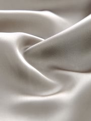 Grey Tailored Satin Midi Skirt - Image 6 of 6