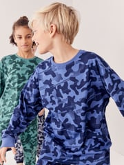 Grey/Blue/Green Camouflage 3 Pack Long Sleeve Pyjamas (3-16yrs) - Image 9 of 10