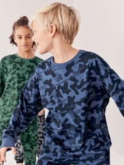 Grey/Blue/Green Camouflage 3 Pack Long Sleeve Pyjamas (3-16yrs) - Image 2 of 10