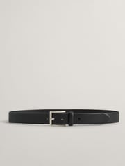 GANT Black Classic Leather Belt - Image 1 of 4