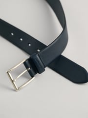 GANT Black Classic Leather Belt - Image 3 of 4
