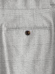 Grey Check Button Side Adjuster Trousers - Image 9 of 9