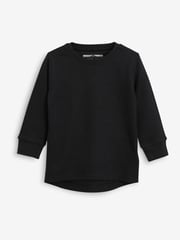 Black/White Long Sleeve Textured T-Shirts 3 Pack (3mths-7yrs) - Image 4 of 4