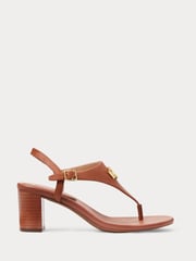 Lauren Ralph Lauren Wescott Tan Sandals - Image 2 of 4