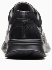Clarks Black Standard Fit (G) Cotrell Edge Moccasin Shoes - Image 4 of 6