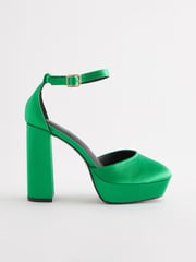 Green Forever Comfort® Closed Toe Platform High Heel Shoes - Image 2 of 8