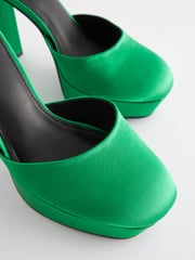 Green Forever Comfort® Closed Toe Platform High Heel Shoes - Image 5 of 8