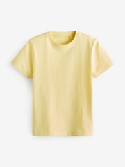 Yellow Lemon Cotton Short Sleeve T-Shirt (3-16yrs) - Image 1 of 3