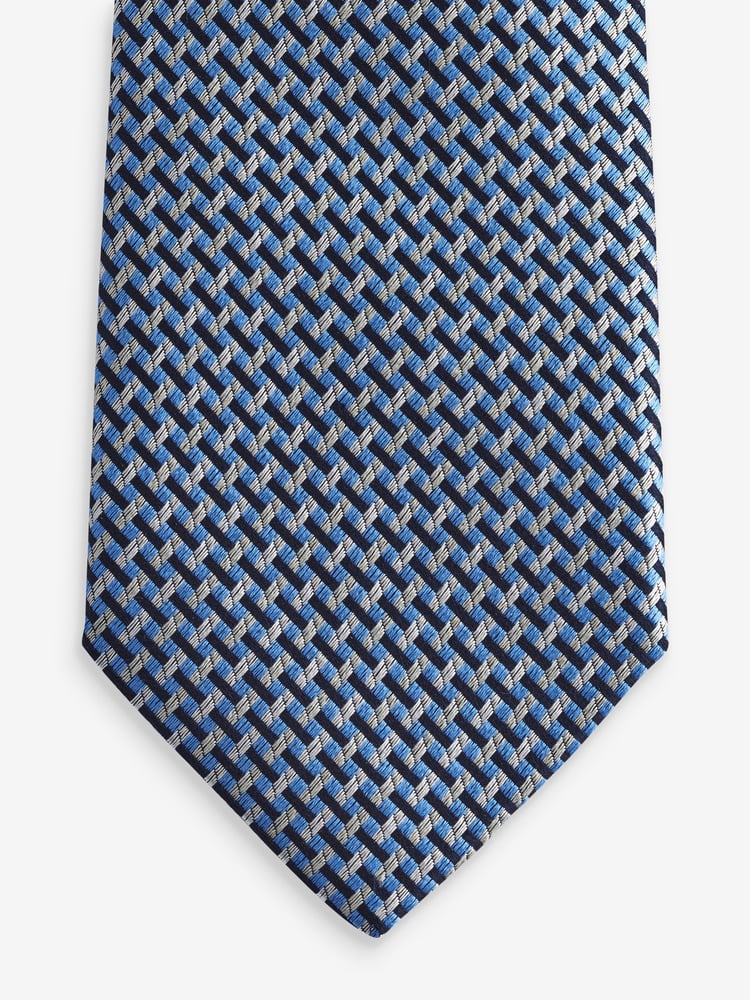 Navy Blue Signature Made In Italy Tie - Image 2 of 3
