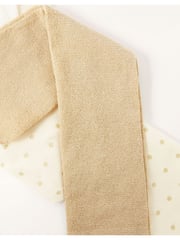 Monsoon Gold Baby Sparkle Tights 2 Pack - Image 3 of 3