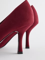 Red Forever Comfort® Metallic Toe Court Shoes - Image 7 of 7