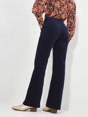 Joe Browns Blue Marvellous Moleskin Trousers - Image 2 of 4