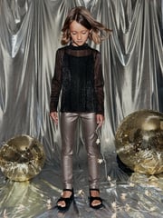 Pink Coated Jeggings (3-16yrs) - Image 2 of 7