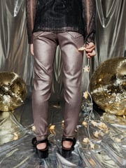 Pink Coated Jeggings (3-16yrs) - Image 3 of 7