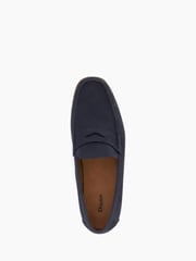 Dune London Blue Standard Fit Berkly Sole Loafers - Image 5 of 6