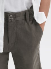Reiss Khaki Wicket 9-13 yrs Casual Chino Shorts - Image 1 of 6