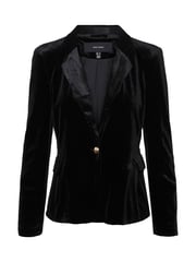 VERO MODA Black Velvet Blazer - Image 6 of 6