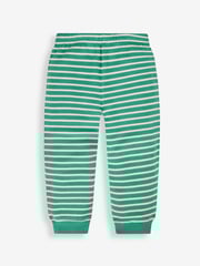 JoJo Maman Bébé Natural Boys' 2-Pack Tractor Jersey Pyjamas - Image 5 of 11