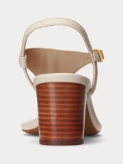 Lauren Ralph Lauren Wescott Tan Sandals - Image 4 of 4