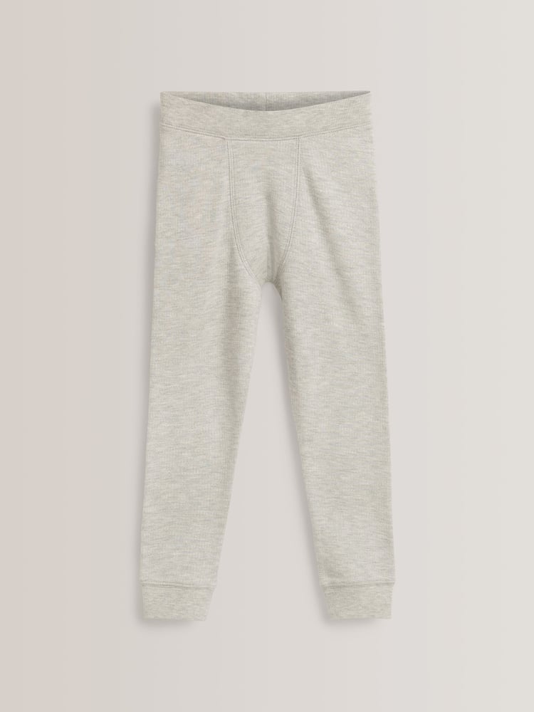 Grey/White Thermal Leggings 2 Pack (2-16yrs) - Image 2 of 5