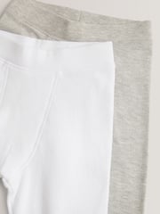 Grey/White Thermal Leggings 2 Pack (2-16yrs) - Image 5 of 5