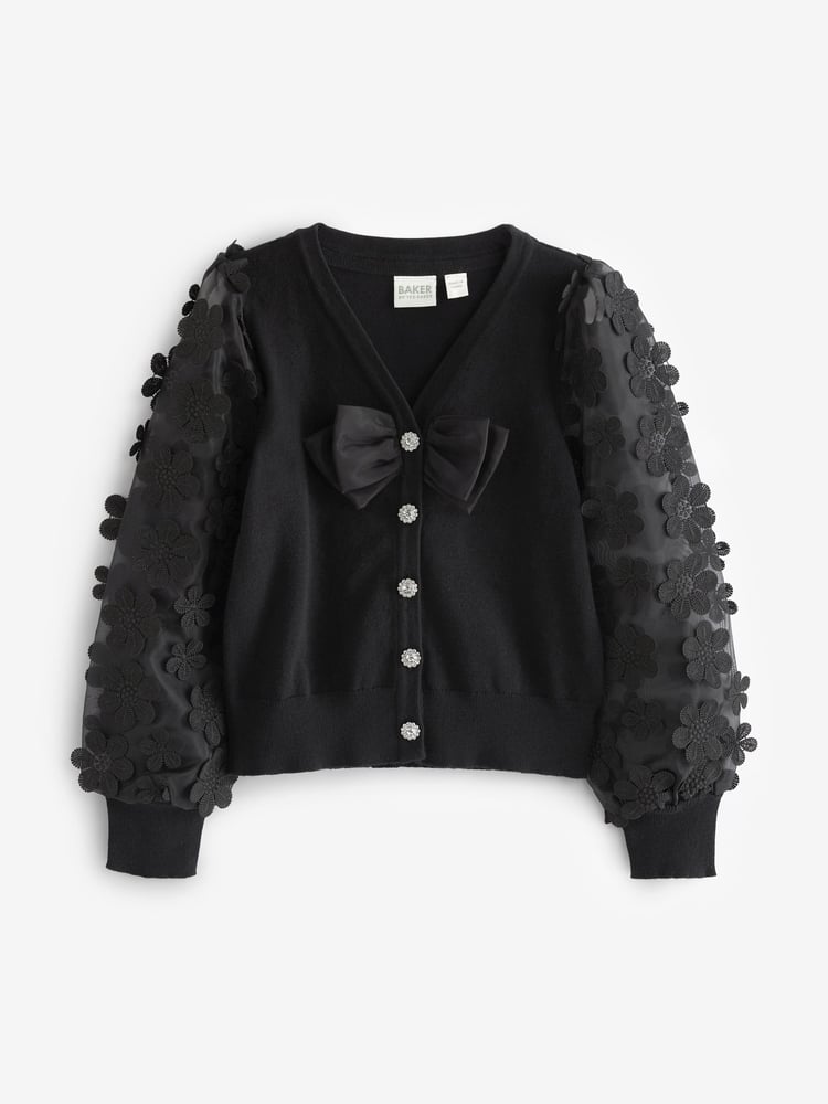 Baker by Ted Baker 3D Flower Cardigan - Image 1 of 4