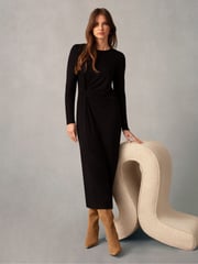 Ro&Zo Twist Detail Jersey Dress - Image 1 of 5