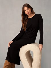 Ro&Zo Twist Detail Jersey Dress - Image 2 of 5