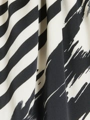 River Island Black Striped Halter Neck Jumpsuit - Image 4 of 4