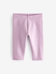Pink/Blue/Pretty Ditsy Floral Print Cropped Leggings 4 Pack (3-16yrs) - Image 4 of 7