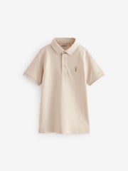 Stone Short Sleeve Polo Shirt (3-16yrs) - Image 1 of 3