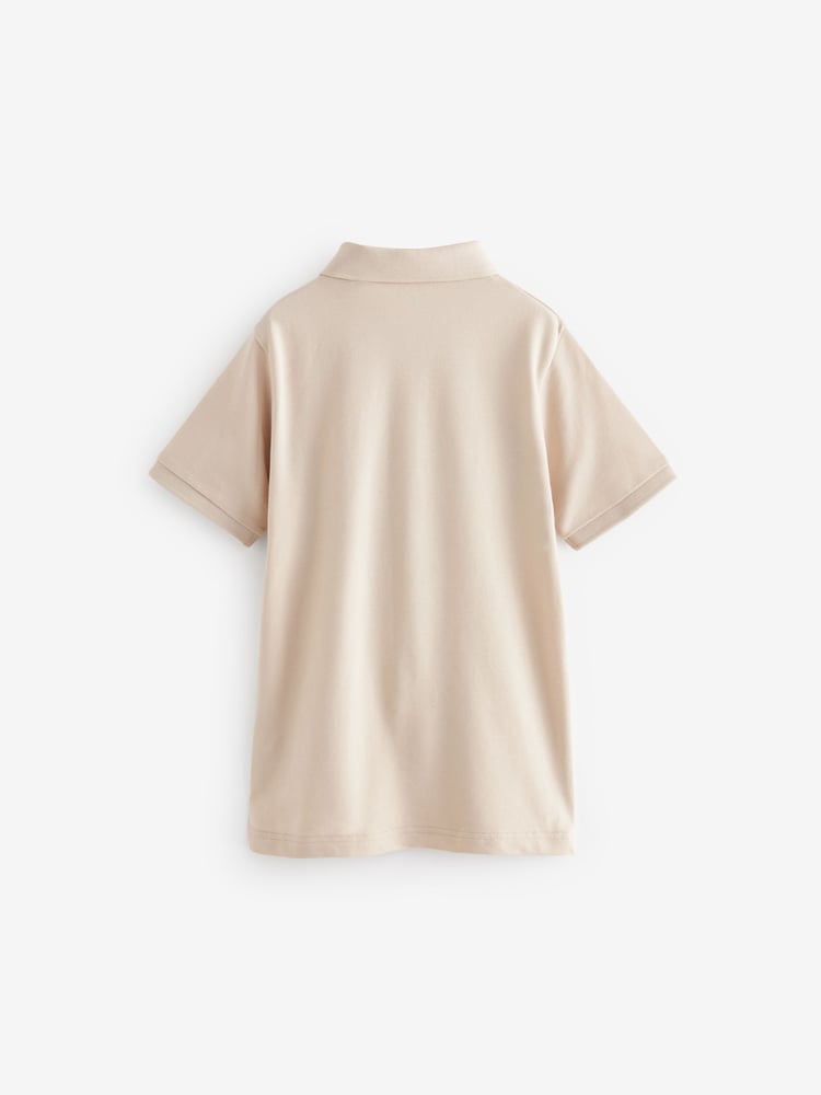 Stone Short Sleeve Polo Shirt (3-16yrs) - Image 2 of 3